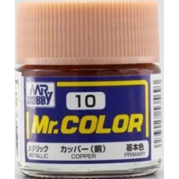 Mr Hobby – Mr. Color (10 ml) Copper – C-010 - Mr Hobby - Ludik Vault