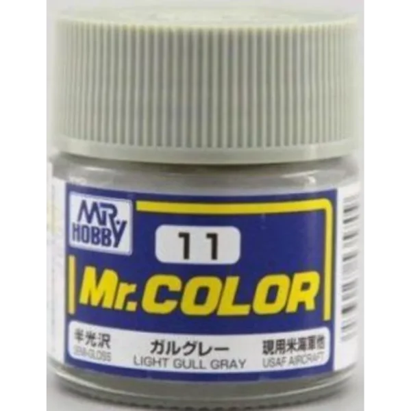 3028535709 Mr Hobby – Mr. Color (10 ml) Light Gull Gray – C-011 - Mr Hobby - Ludik Vault