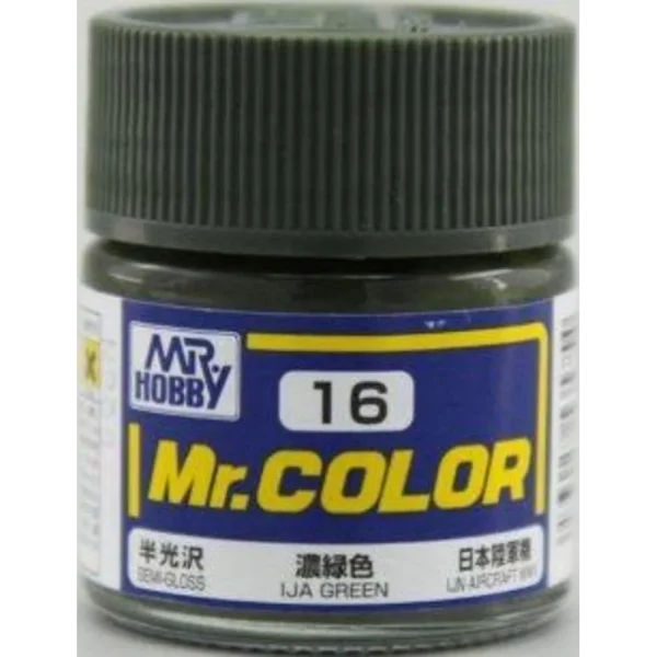 3028535754 Mr Hobby – Mr. Color (10 ml) IJA Green – C-016 - Mr Hobby - Ludik Vault