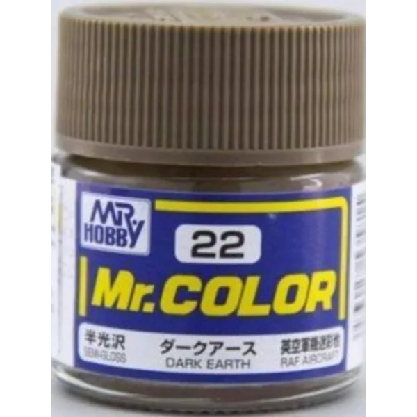3028535815 Mr Hobby – Mr. Color (10 ml) Dark Earth – C-022 - Mr Hobby - Ludik Vault
