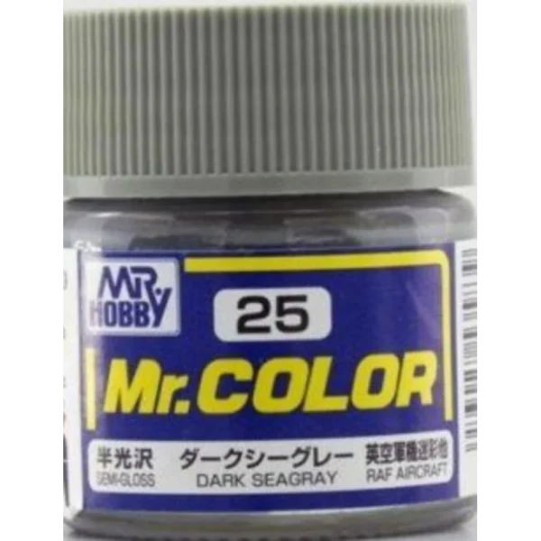 3028535839 Mr Hobby – Mr. Color (10 ml) Dark Seagray – C-025 - Mr Hobby - Ludik Vault