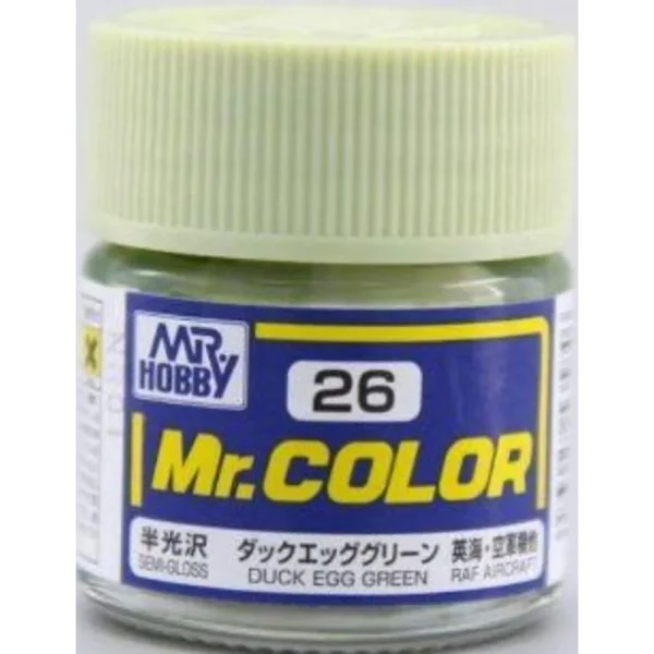 3028535846 Mr Hobby – Mr. Color (10 ml) Dark Egg Green – C-026 - Mr Hobby - Ludik Vault