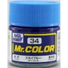 3028535921 Mr Hobby – Mr. Color (10 ml) Sky Blue – C-034 - Mr Hobby - Ludik Vault