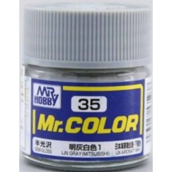 3028535938 Mr Hobby – Mr. Color (10 ml) IJN Gray (Mitsubishi) – C-035 - Mr Hobby - Ludik Vault