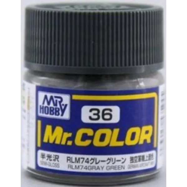 3028535945 Mr Hobby – Mr. Color (10 ml) RLM74 Gray Green – C-036 - Mr Hobby - Ludik Vault