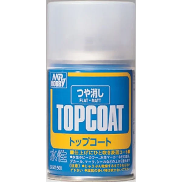 Mr Hobby – Mr. Top Coat Flat Spray (86 ml) – B-503 - Mr Hobby - Ludik Vault