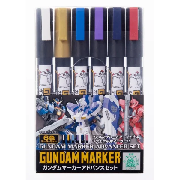 Mr Hobby – Gundam Marker Advanced Set – GMS-124 - Mr Hobby - Ludik Vault