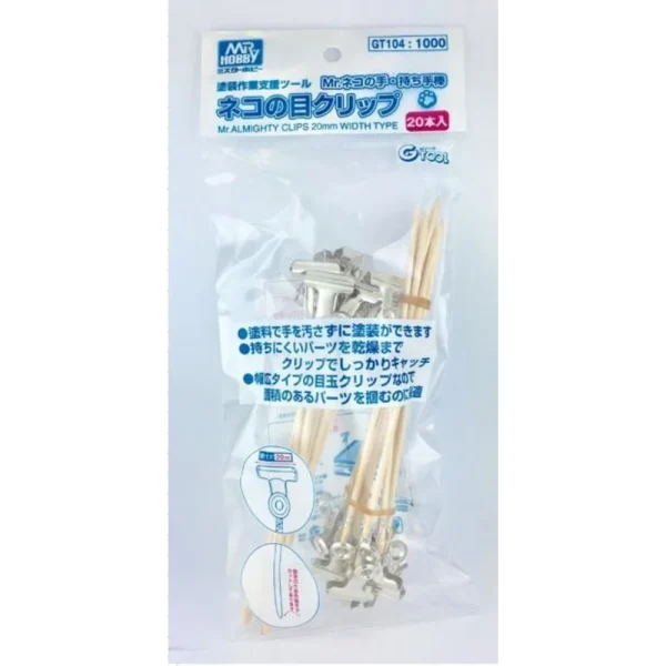 3028631531 Mr Hobby – Mr. Almighty Clip 20mm width type – GT-104 - Mr Hobby - Ludik Vault