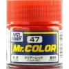 Mr Hobby – Mr. Color (10 ml) Clear Red – C-047 - Mr Hobby - Ludik Vault