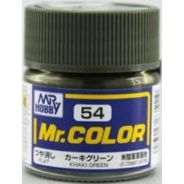 3028635119 Mr Hobby – Mr. Color (10 ml) Khaki Green – C-054 - Mr Hobby - Ludik Vault