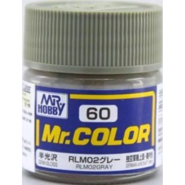 3028635171 Mr Hobby – Mr. Color (10 ml) RLM02 Gray – C-060 - Mr Hobby - Ludik Vault