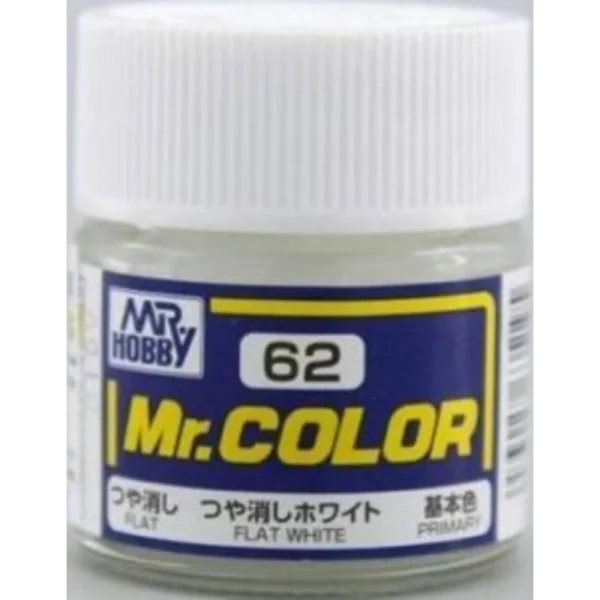 Mr Hobby – Mr. Color (10 ml) Flat White – C-062 - Mr Hobby - Ludik Vault