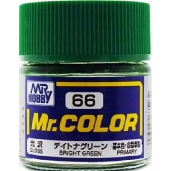 3028635232 Mr Hobby – Mr. Color (10 ml) Bright Green – C-066 - Mr Hobby - Ludik Vault