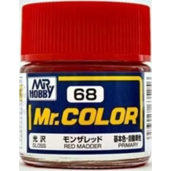 3028635256 Mr Hobby – Mr. Color (10 ml) Madder Red – C-068 - Mr Hobby - Ludik Vault