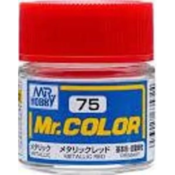 3028635324 Mr Hobby – Mr. Color (10 ml) Metallic Red – C-075 - Mr Hobby - Ludik Vault