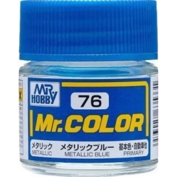 3028635331 Mr Hobby – Mr. Color (10 ml) Metallic Blue – C-076 - Mr Hobby - Ludik Vault