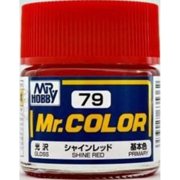 3028635362 Mr Hobby – Mr. Color (10 ml) Shine Red – C-079 - Mr Hobby - Ludik Vault