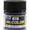 3028635409 Mr Hobby – Mr. Color (10 ml) Semi Gloss Black – C-092 - Mr Hobby - Ludik Vault