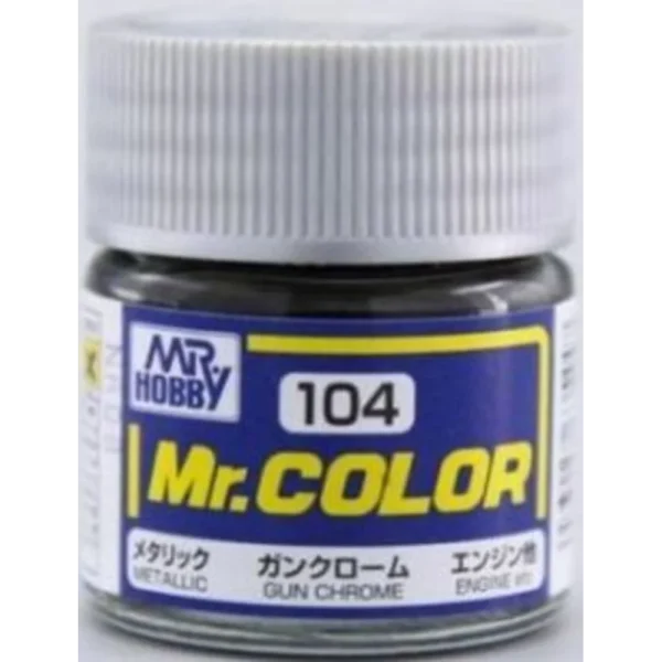 3028635447 Mr Hobby – Mr. Color (10 ml) Gun Chrome – C-104 - Mr Hobby - Ludik Vault