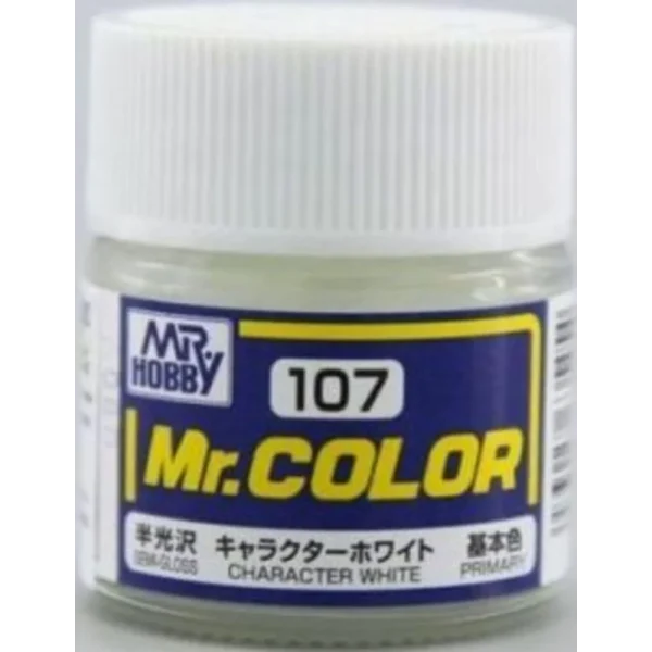 Mr Hobby – Mr. Color (10 ml) Character White – C-107 - Mr Hobby - Ludik Vault