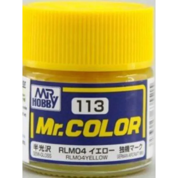 3028635515 Mr Hobby – Mr. Color (10 ml) RLM04 Yellow – C-113 - Mr Hobby - Ludik Vault
