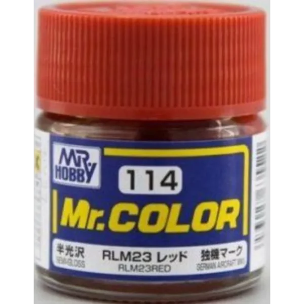 3028635522 Mr Hobby – Mr. Color (10 ml) RLM23 Red – C-114 - Mr Hobby - Ludik Vault