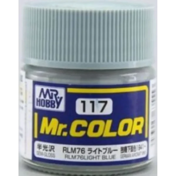 3028635553 Mr Hobby – Mr. Color (10 ml) RLM76 Light Blue – C-117 - Mr Hobby - Ludik Vault