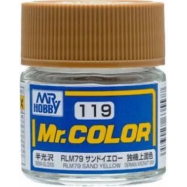 3028635577 Mr Hobby – Mr. Color (10 ml) RLM76 Sand Yellow – C-119 - Mr Hobby - Ludik Vault