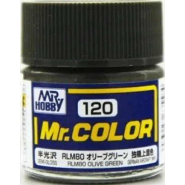 3028635584 Mr Hobby – Mr. Color (10 ml) RLM80 Olive Green – C-120 - Mr Hobby - Ludik Vault