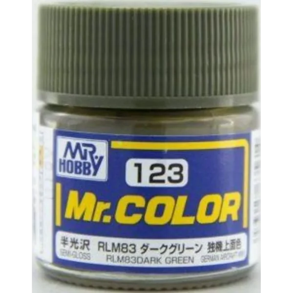 3028635614 Mr Hobby – Mr. Color (10 ml) RLM83 Dark Green – C-123 - Mr Hobby - Ludik Vault