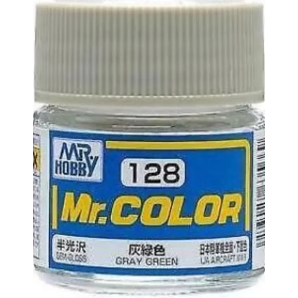 3028635669 Mr Hobby – Mr. Color (10 ml) Gray Green – C-128 - Mr Hobby - Ludik Vault