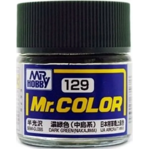 3028635676 Mr Hobby – Mr. Color (10 ml) Dark Green (Nakajima) – C-129 - Mr Hobby - Ludik Vault
