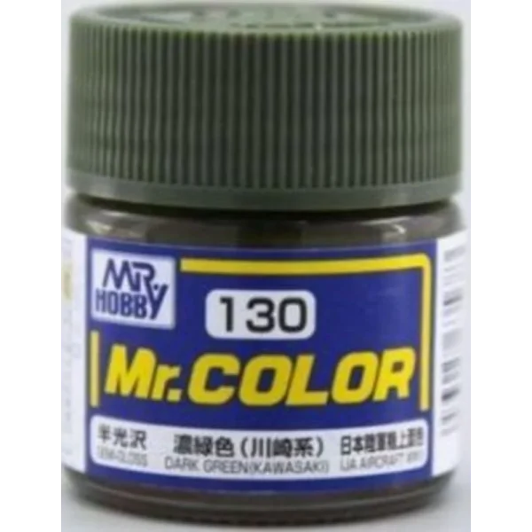 3028635683 Mr Hobby – Mr. Color (10 ml) Dark Green (Kawasaki) – C-130 - Mr Hobby - Ludik Vault