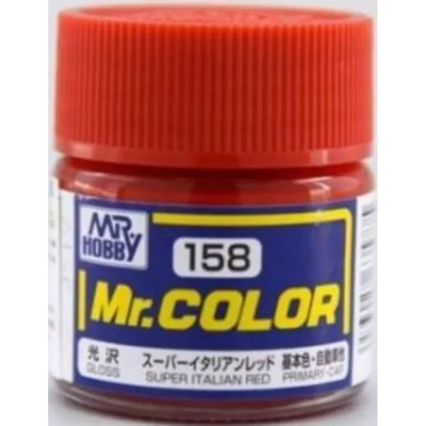 3028635775 Mr Hobby – Mr. Color (10 ml) Super Italian Red – C-158 - Mr Hobby - Ludik Vault