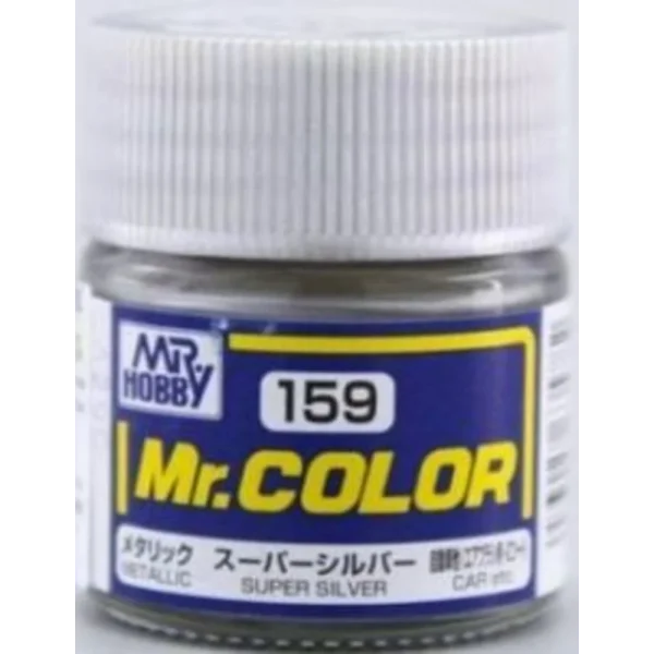 Mr Hobby – Mr. Color (10 ml) Super Silver – C-159 - Mr Hobby - Ludik Vault