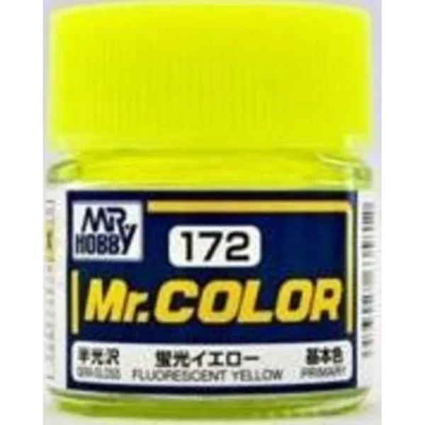 3028635812 Mr Hobby – Mr. Color (10 ml) Fluoerscent Yellow – C-172 - Mr Hobby - Ludik Vault