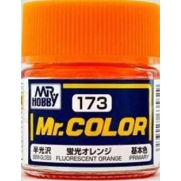 3028635829 Mr Hobby – Mr. Color (10 ml) Fluorescent Orange – C-173 - Mr Hobby - Ludik Vault