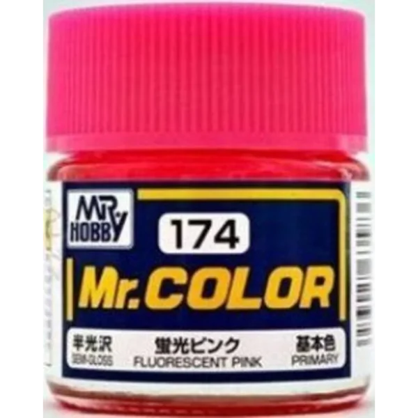 3028635836 Mr Hobby – Mr. Color (10 ml) Fluorescent Pink – C-174 - Mr Hobby - Ludik Vault
