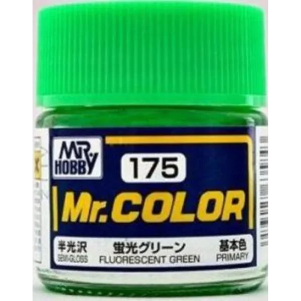 3028635843 Mr Hobby – Mr. Color (10 ml) Fluorescent Green – C-175 - Mr Hobby - Ludik Vault