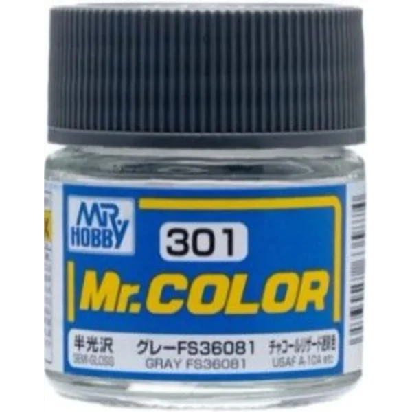 3028635874 Mr Hobby – Mr. Color (10 ml) Gray FS36081 – C-301 - Mr Hobby - Ludik Vault