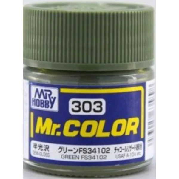 3028635898 Mr Hobby – Mr. Color (10 ml) Green FS34102 – C-303 - Mr Hobby - Ludik Vault
