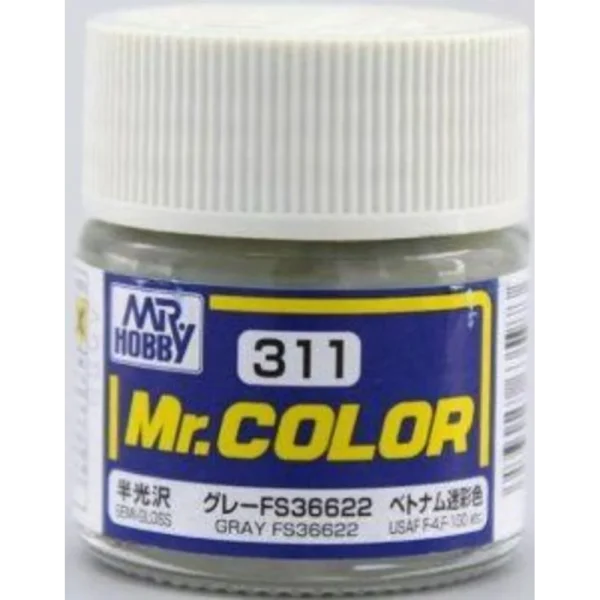 3028635973 Mr Hobby – Mr. Color (10 ml) Gray FS36622 – C-311 - Mr Hobby - Ludik Vault