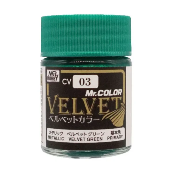 3028732863 Mr Hobby – Mr. Color Velvet (18 ml) Green – CV-03 - Mr Hobby - Ludik Vault