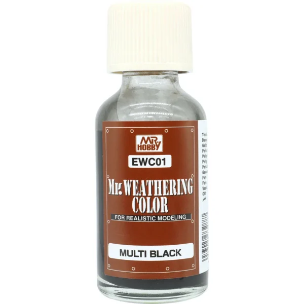 Mr Hobby – Weathering Color Multi Black (40ml) – EWC-01 - Mr Hobby - Ludik Vault