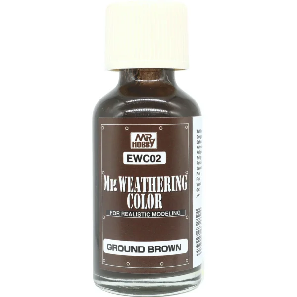 3028732894 Mr Hobby – Weathering Color Ground Brown (40ml) – EWC-02 - Mr Hobby - Ludik Vault