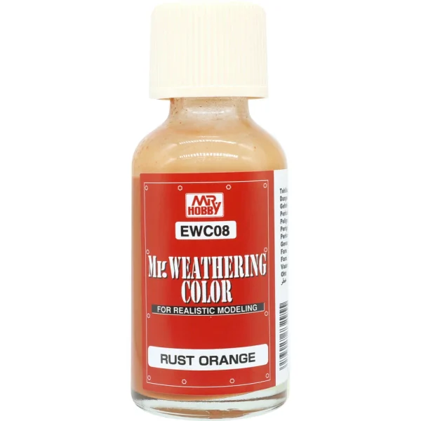 Mr Hobby – Weathering Color Rust Orange (40ml) – EWC-08 - Mr Hobby - Ludik Vault
