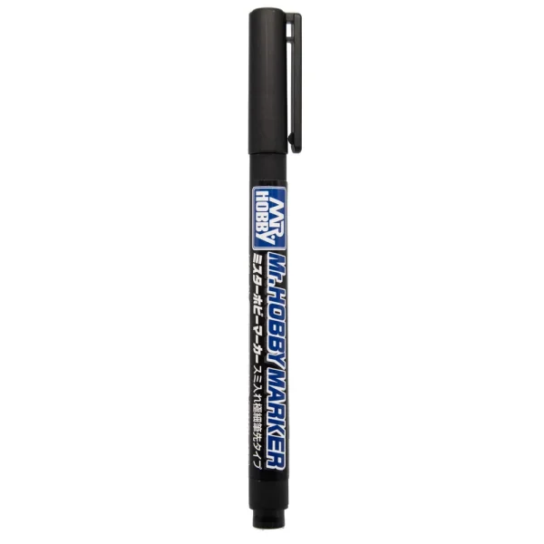 3028733211 Mr Hobby – Mr. Hobby Marker Super Fine Tip Brush Pen Black – CM-101 - Mr Hobby - Ludik Vault