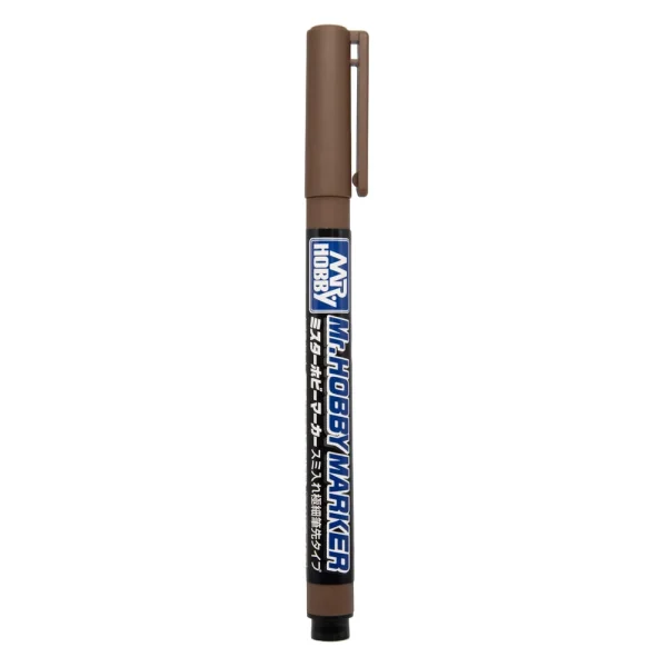 3028733235 Mr Hobby – Mr. Hobby Marker Super Fine Tip Brush Pen Brown – CM-103 - Mr Hobby - Ludik Vault
