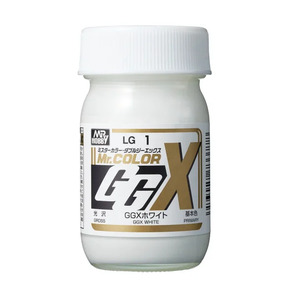 3028733778 Mr Hobby – Mr. Color GGX (60ml) White – LG-001 - Mr Hobby - Ludik Vault
