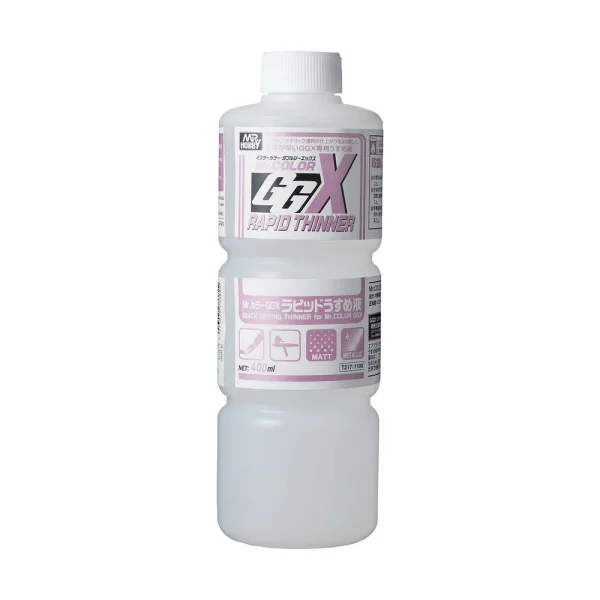 3028733822 Mr Hobby – Mr. Color GGX Rapid Thinner (400 ml) – T-217 - Mr Hobby - Ludik Vault